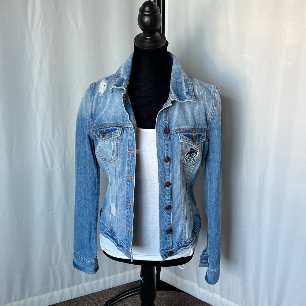 Upcycled Denim Jacket - Picture 2 of 5